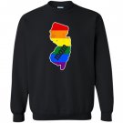 Mom lgbt flag new jersey gay pride gay rights Sweatshirt