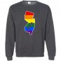 Mom lgbt flag new jersey gay pride gay rights Sweatshirt