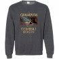My grandson wears combat boots Sweatshirt
