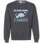 My spirit animal is a mana lover gift Sweatshirt