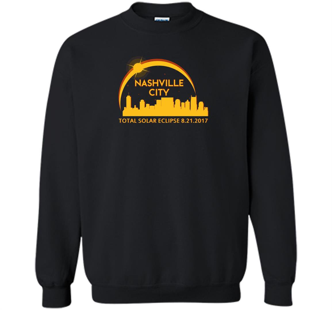 Nashville city total solar eclipse 8212017 Sweatshirt