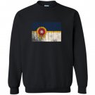 New tulsa flag vintage style distressed Sweatshirt