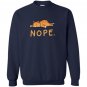 Nope not today funny lazy cat Sweatshirt