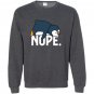 Nope relaxed not today funny lazy penguin nope Sweatshirt