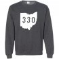 Ohio 330 area code akron oh graphic Sweatshirt