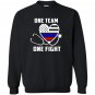 One team one fight nurse support police firefighter Sweatshirt