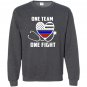 One team one fight nurse support police firefighter Sweatshirt