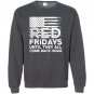 On friday we wear red support our troops gift Sweatshirt