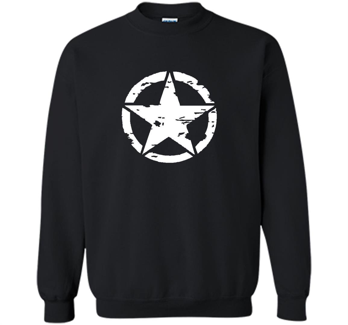 Oscar mike jeep military star Sweatshirt