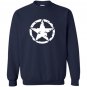 Oscar mike jeep military star Sweatshirt