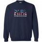 Papa the veteran the myth the legend grandpa gift Sweatshirt