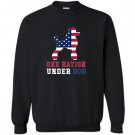 Patriotic dog french poodle 4th of july Sweatshirt
