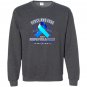 Peace love and hope pulmonary hypertension awareness Sweatshirt