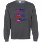 Political parties left wing right wing chicken wing Sweatshirt