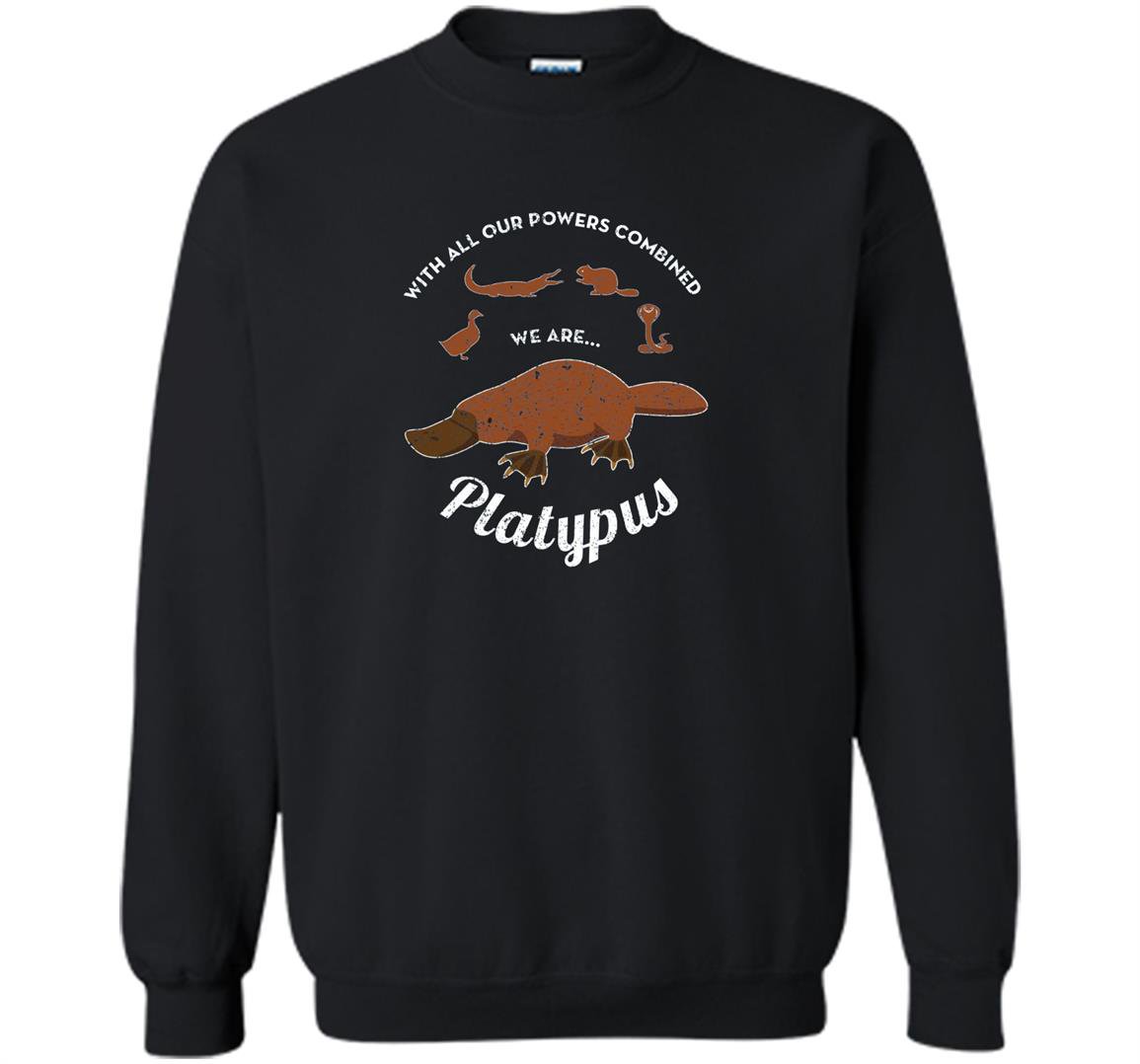 Powers combined platypus slate Sweatshirt