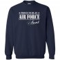 Pride military proud to be an air force aunt Sweatshirt