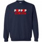 Promoted to pop pop est 2017 funny gift for new grandpa Sweatshirt