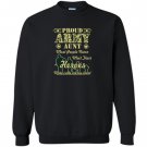 Proud army aunt memorial day Sweatshirt