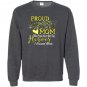 Proud army mom heroes i raised mine Sweatshirt