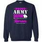 Proud army sister Sweatshirt