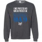 Proud military dad daughter soldier air force Sweatshirt