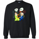 Pythagoras fights einstein c2 funny science gift Sweatshirt