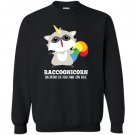 Racoonicorn funny trash panda raccoon unicorn Sweatshirt