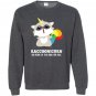 Racoonicorn funny trash panda raccoon unicorn Sweatshirt