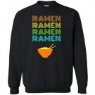 Ramen bowl vintage text japanese anime fans Sweatshirt