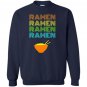 Ramen bowl vintage text japanese anime fans Sweatshirt
