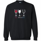 Funny wine glass Sweatshirt