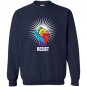 Resist rainbow flag anti trump lgbt gay pride Sweatshirt