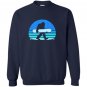Retro snowboard yeti snowboarding gift Sweatshirt