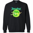 Rick morty portal glow lightning logo Sweatshirt