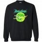 Rick morty portal glow lightning logo Sweatshirt