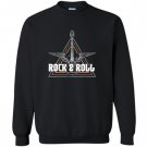 Rock and roll vintage rocknroll music guitar gift Sweatshirt