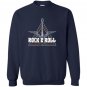 Rock and roll vintage rocknroll music guitar gift Sweatshirt