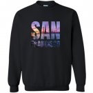 San francisco bay golden gate bridge skyline gift Sweatshirt