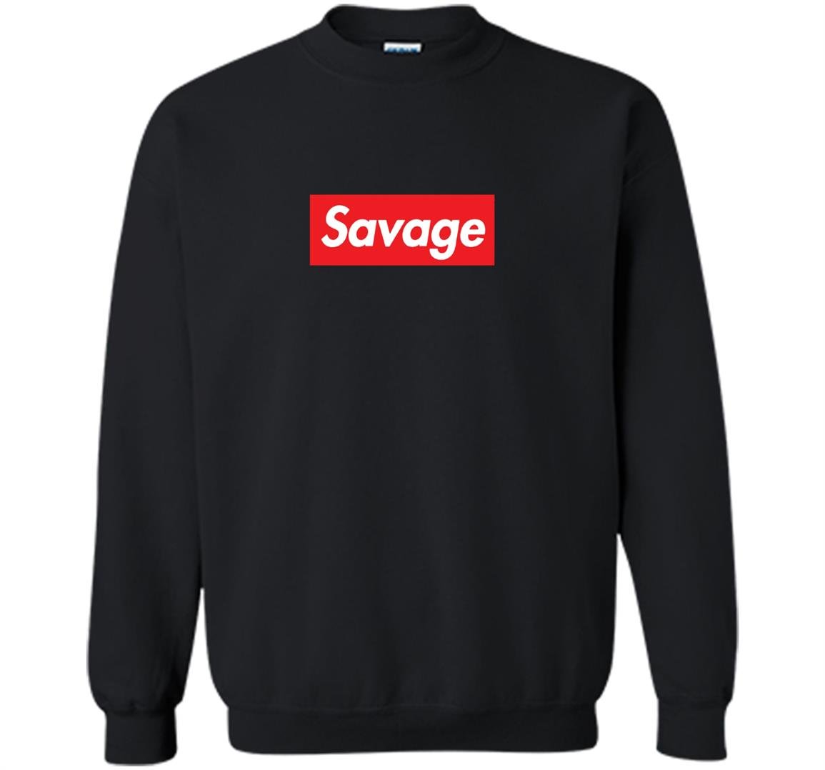 Savage box logo Sweatshirt