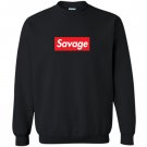 Savage box logo Sweatshirt