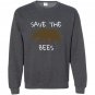 Save the bees brown bear Sweatshirt