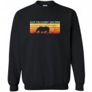Save the chubby unicorns rhino vintage retro colors Sweatshirt