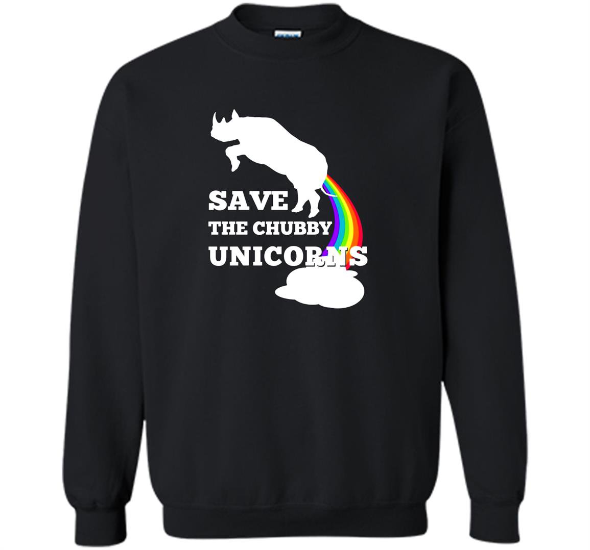 Save the chubby unicorns Sweatshirt
