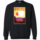 Sci fi space tourism kepler 16b exoplanet Sweatshirt