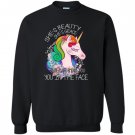 Shes beauty shes grace she can stab you in the face Sweatshirt