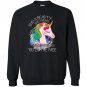 Shes beauty shes grace she can stab you in the face Sweatshirt