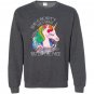 Shes beauty shes grace she can stab you in the face Sweatshirt