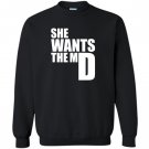 She wants the md funny medical doctor student Sweatshirt