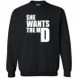 She wants the md funny medical doctor student Sweatshirt