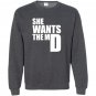 She wants the md funny medical doctor student Sweatshirt